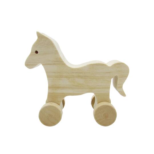 Buy The Wooden Horse With Wheels By Artminds At Michaels